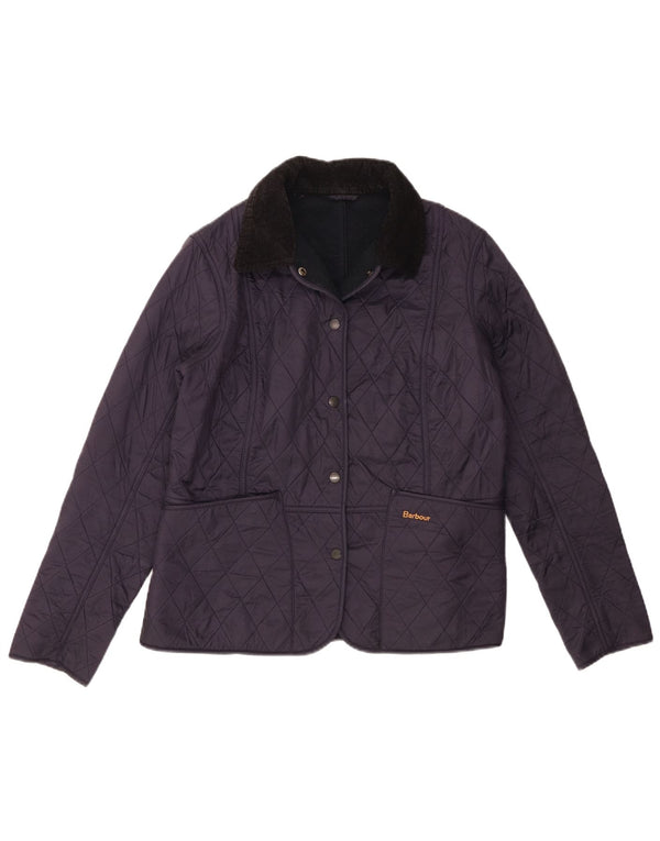 Jachetă matlasată Barbour pentru femei UK 14, mare, albastru bleumarin