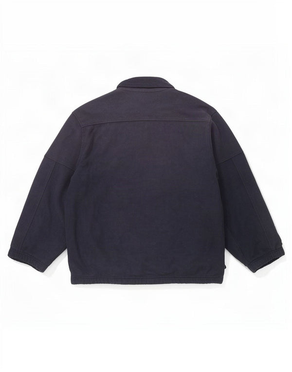 Jachetă fleece pentru bărbați Champion UK 40, mare, bleumarin, poliester color bloc