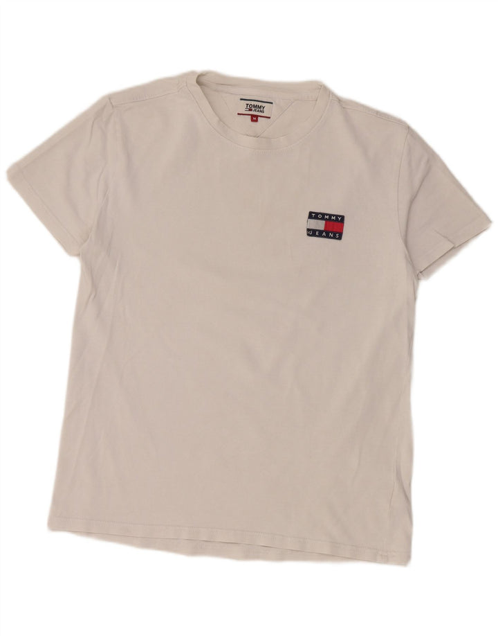 Tricou Tommy Hilfiger pentru bărbați Top Medium White Bumbac