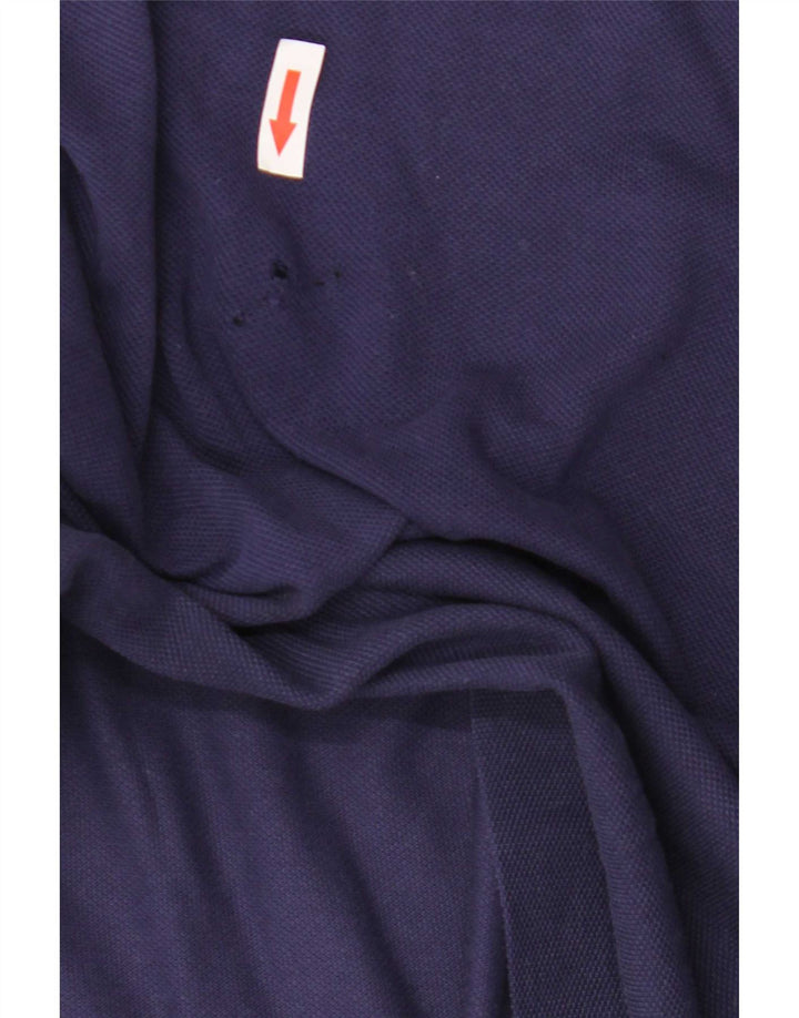 Tricou polo Lacoste pentru bărbați, mărimea 3, bumbac violet mic