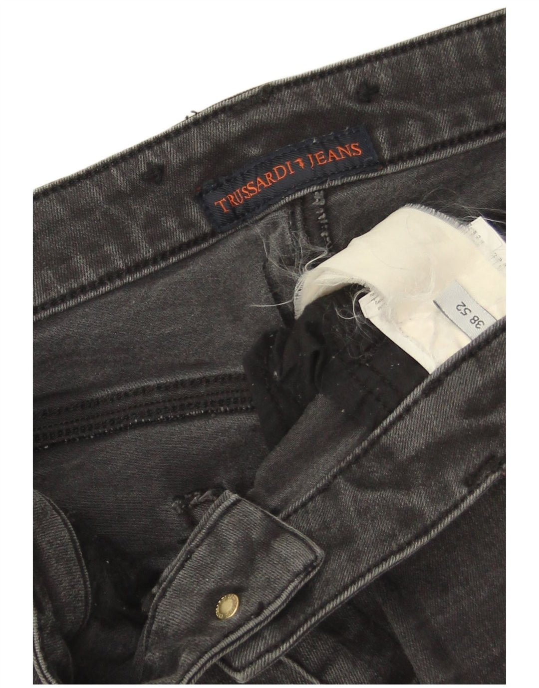 Trussardi blugi subțiri pentru bărbați IT 52 XL W38 L32 gri