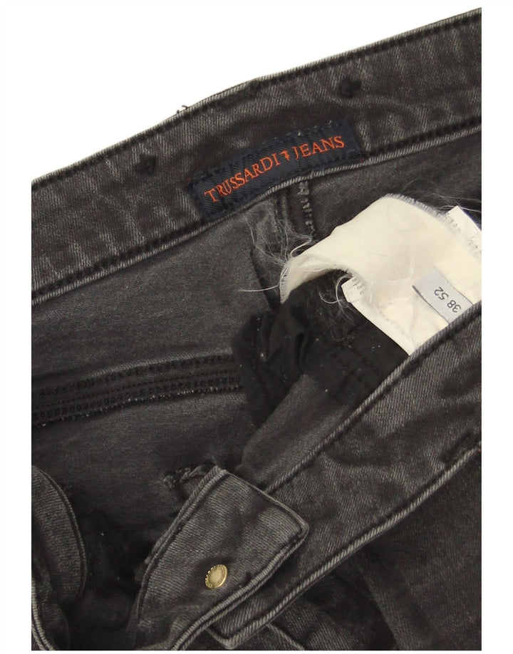 Trussardi blugi subțiri pentru bărbați IT 52 XL W38 L32 gri