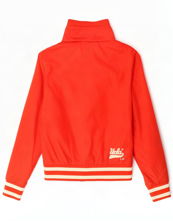 UCLA Mens Los Angeles Trening Top Jacket Small Red Nylon
