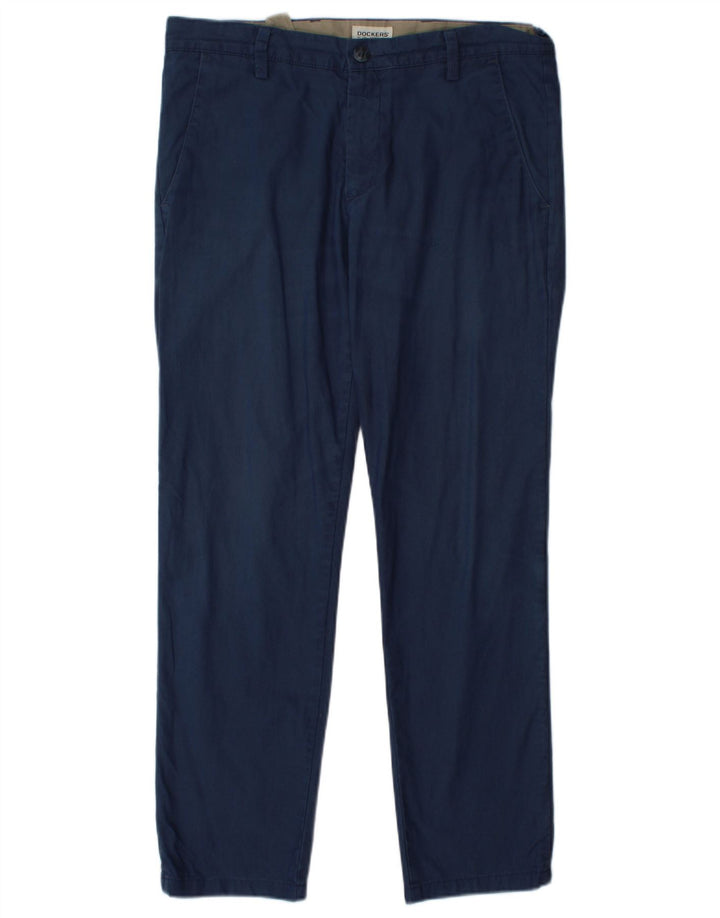 Pantaloni chino Dockers Extra Sim Fit pentru bărbați L32 L29 bleumarin