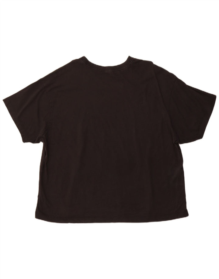 Top tricou pentru femei NIKE UK 20 2XL bumbac negru