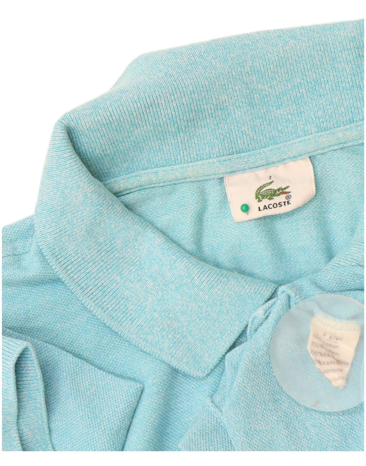 Tricou polo pentru bărbați Lacoste Mărimea 7 2XL Bumbac albastru
