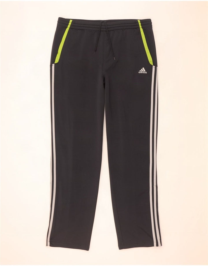 Pantaloni de trening pentru bărbați Adidas XL, negru, poliester color bloc
