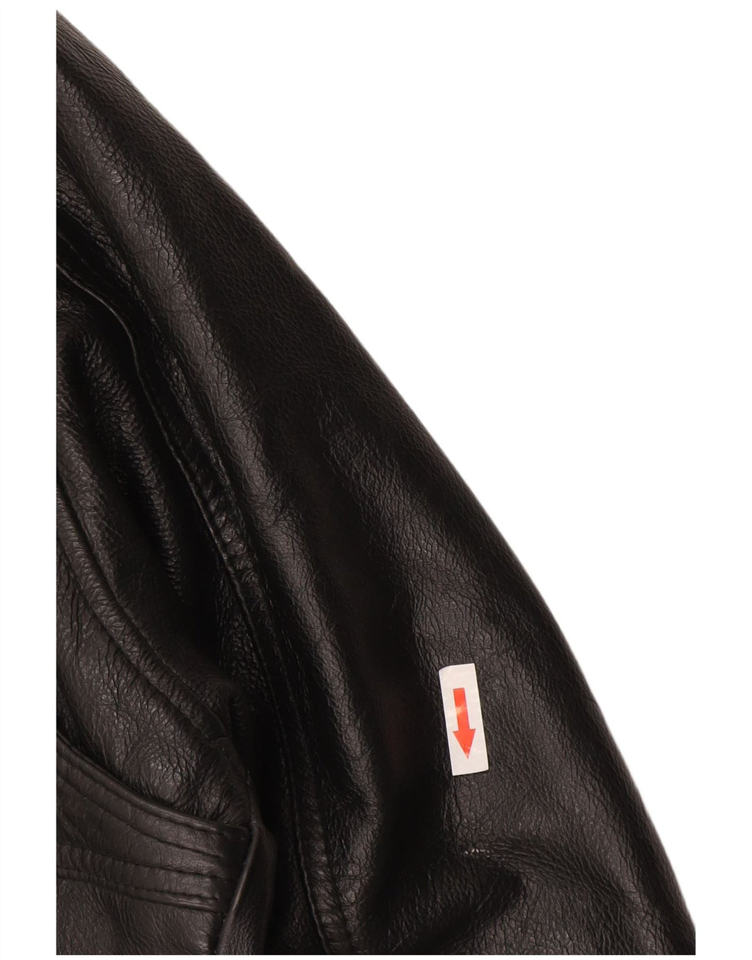 Jachetă de piele vintage pentru bărbați UK 38 Medium Black