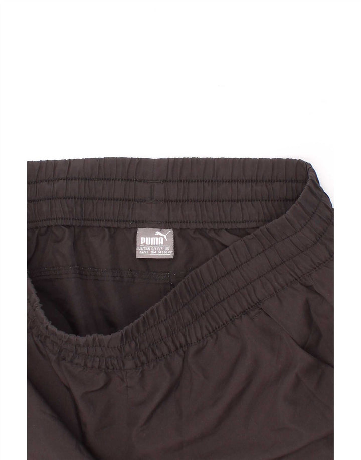Pantaloni scurti sport Puma fete 13-14 ani poliester negru