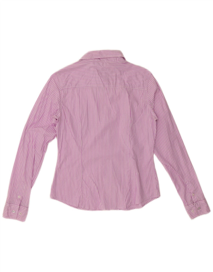 Cămașă BENETTON pentru femei UK 14 Medium Purple Dunge