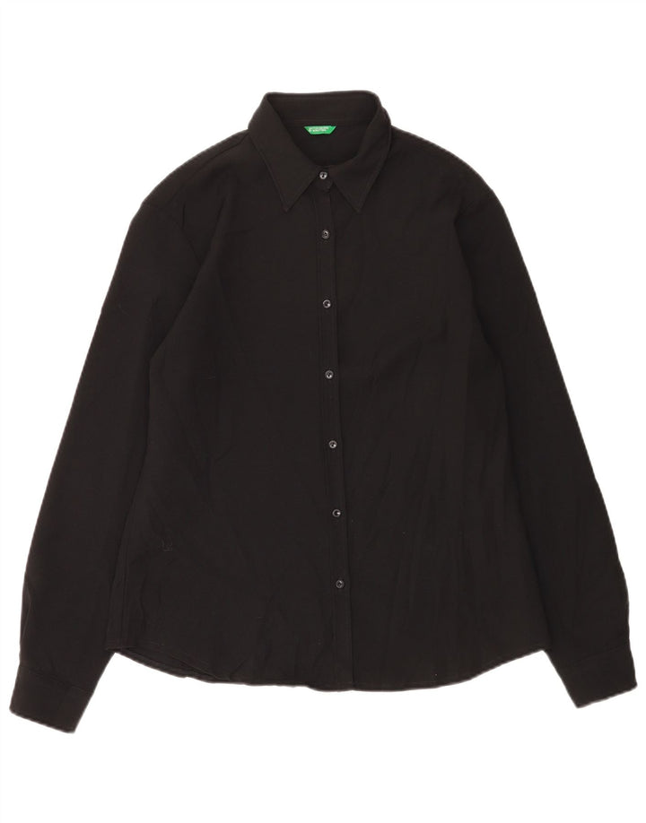 Cămașă Benetton pentru femei UK 14 Large Black
