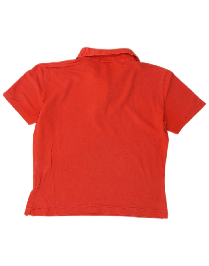 Cămașă polo pentru femei Fred Perry UK 14, bumbac roșu mediu