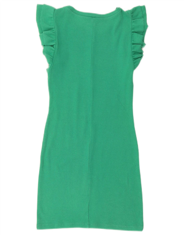 Rochie teacă pentru femei Zara UK 12 verde mediu