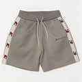Pantaloni scurți sport grafic Tommy Hilfiger pentru bărbați, gri, poliester color bloc