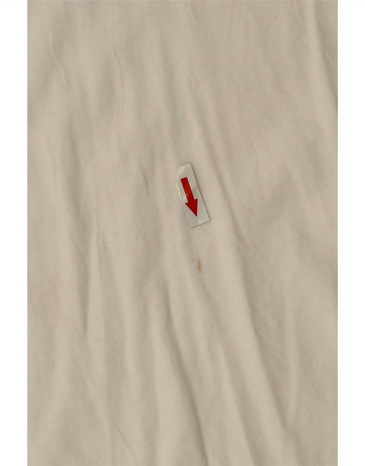 Bluză pentru bărbați Ralph Lauren cu mânecă lungă, alb mediu, bumbac