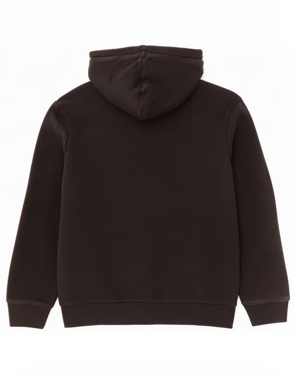 Napapijri Mens Graphic Hoodie Jumper Large Black Cotton