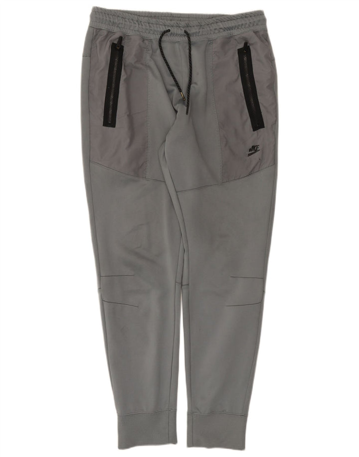 Pantaloni de trening Nike Therma-Fit pentru bărbați Joggeri mari, gri, poliester