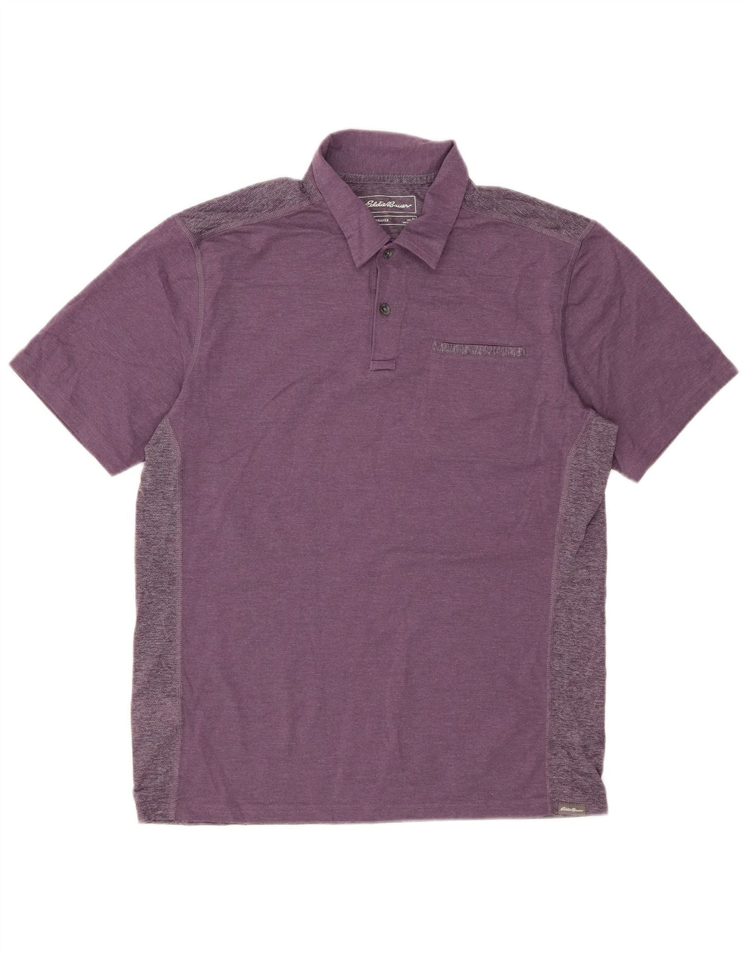 EDDIE BAUER Tricou polo pentru bărbați din bumbac violet mediu