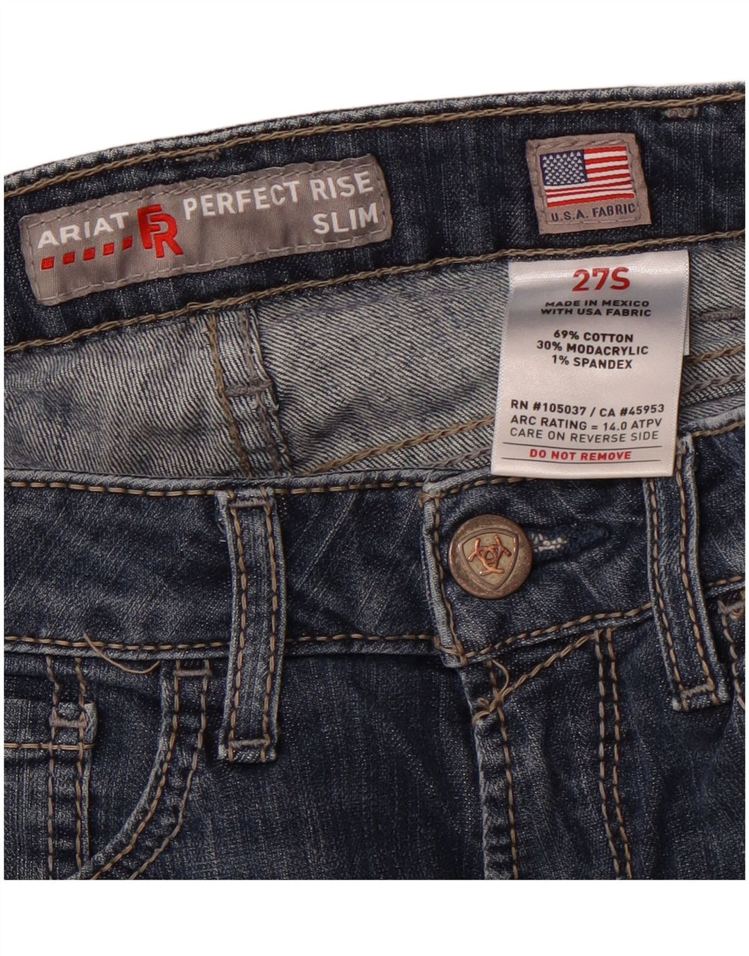 Blugi slim pentru femei ARIAT L27 L26 bumbac bleumarin