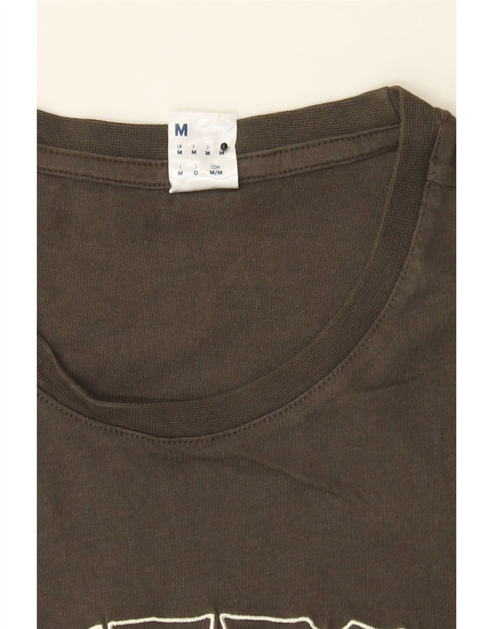 REEBOK Mens Graphic T-Shirt Top Medium Grey Cotton Vintage Reebok and Second-Hand Reebok from Messina Hembry 