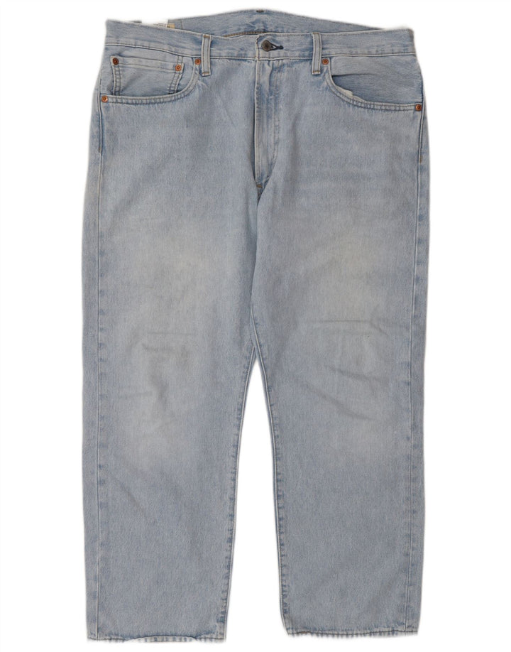 Blugi drepti pentru bărbați Levi's 551 W36 L26 albastru