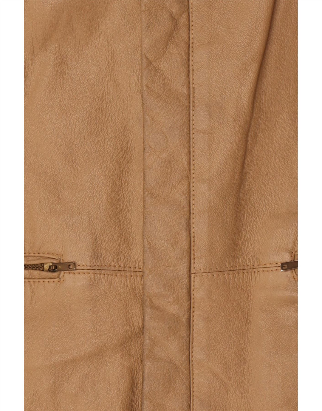 Geaca de piele vintage pentru barbati IT 52 XL Bej