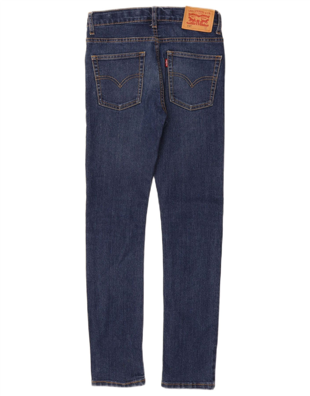 Jeans skinny LEVI'S 510 pentru baieti 11-12 ani W24 L28 albastru