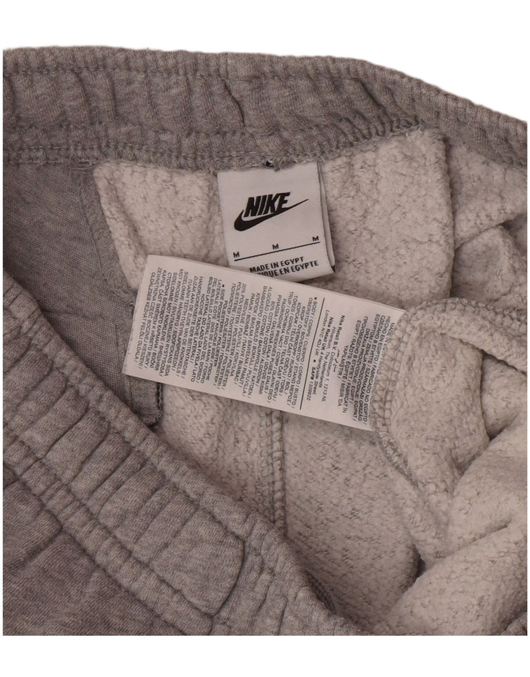 Pantaloni de trening Nike pentru bărbați Joggeri din bumbac gri mediu