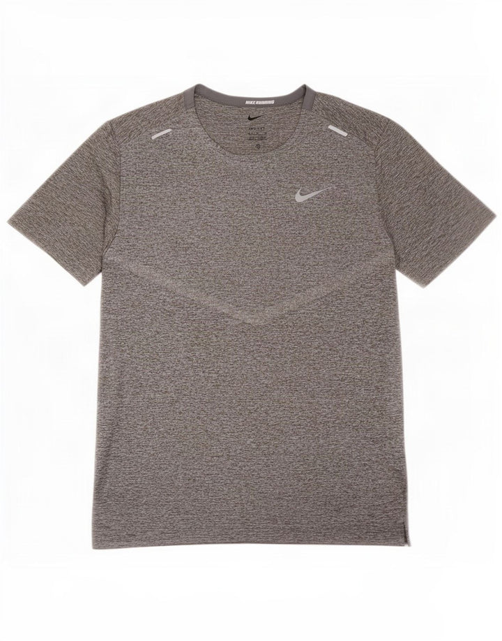 Tricou Nike Dri Fit pentru bărbați Top Medium Gri Pete