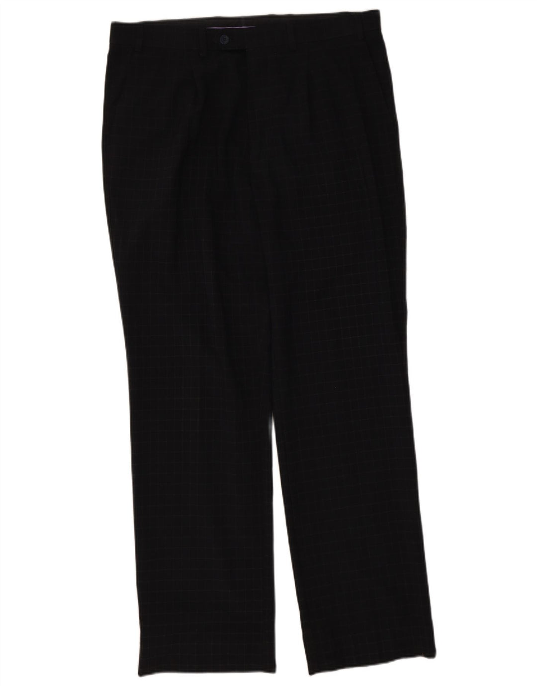 Pantaloni de costum drepți pentru bărbați Marks & Spencer, Blue Harbour, L36 L31