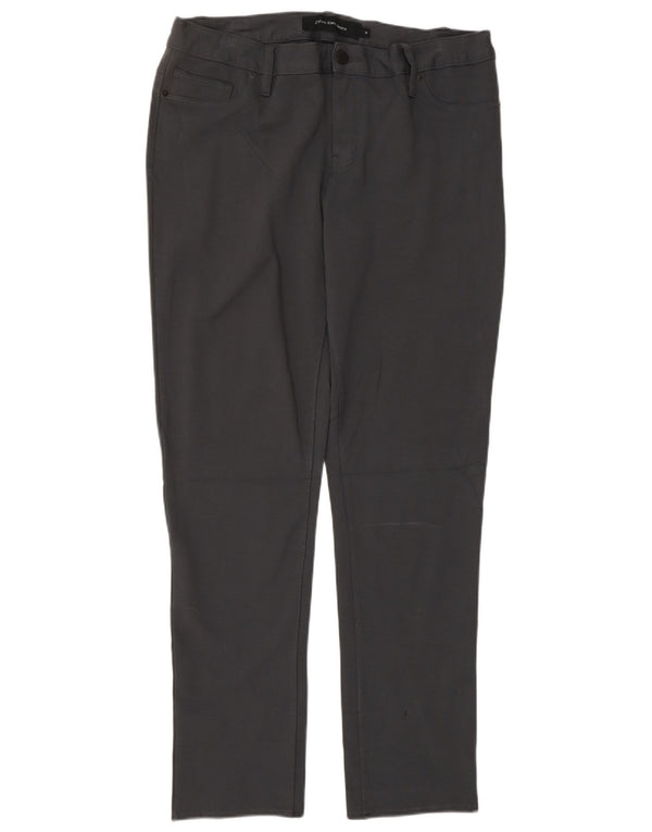 CALVIN KLEIN Pantaloni slim casual pentru femei US 14 XL W34 L32 gri viscoză