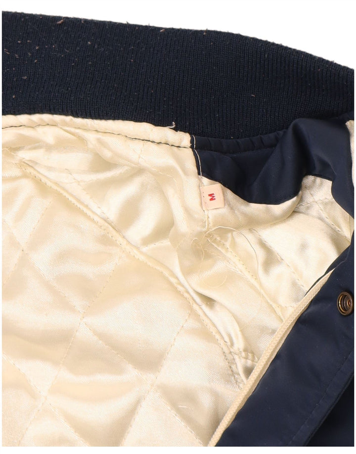 Jachetă Varsity cu grafică pentru bărbați REPLAY UK 38 Medium Bleumarin Colorblock