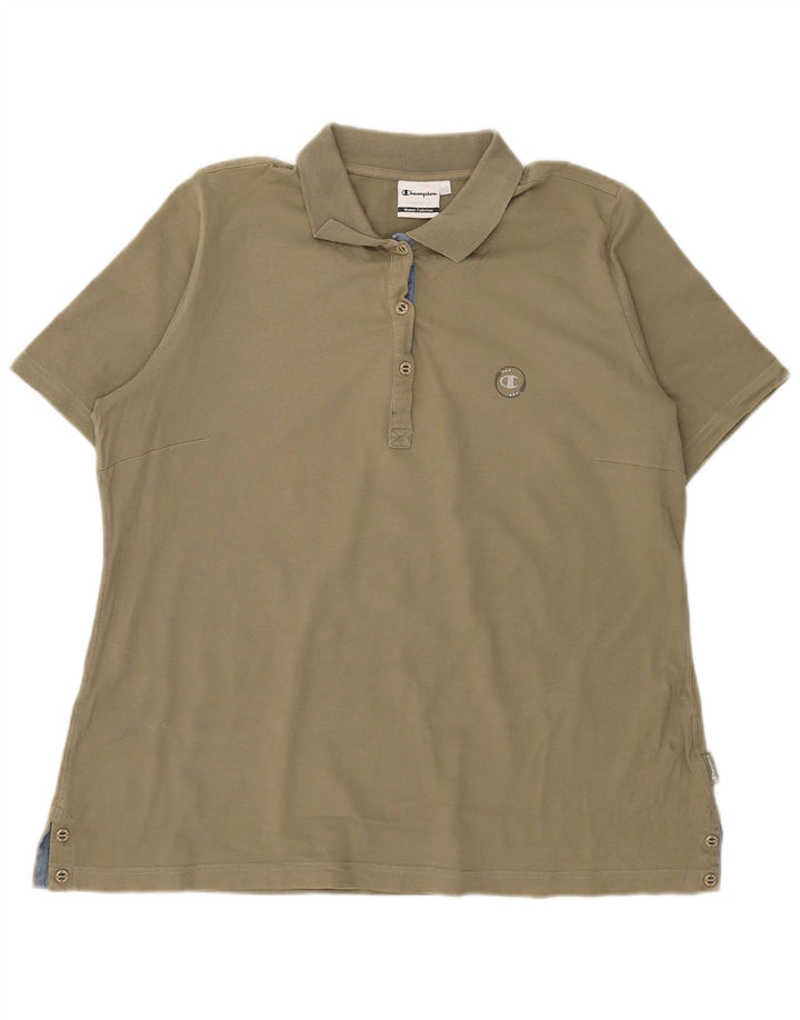 Tricou polo Champion pentru femei UK 20 2XL Kaki