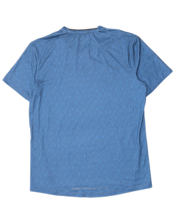 Tricou Bărbați Lotto Top XL Blue Houndstooth