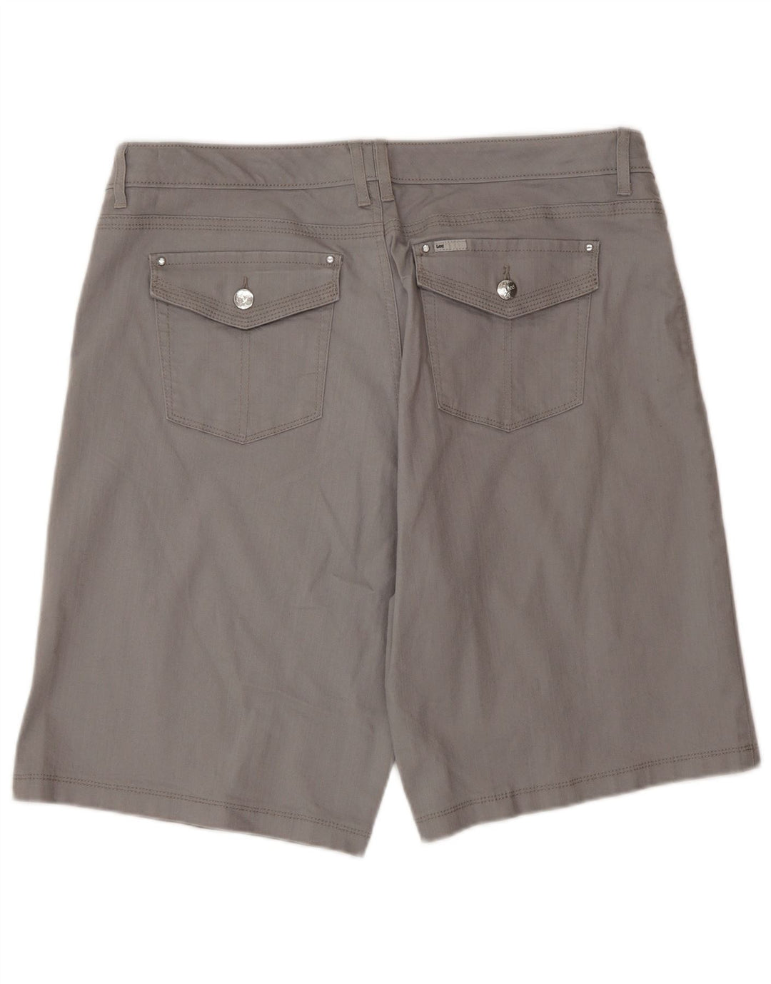 Pantaloni scurți casual LEE Slender Secret pentru femei W40 2XL gri