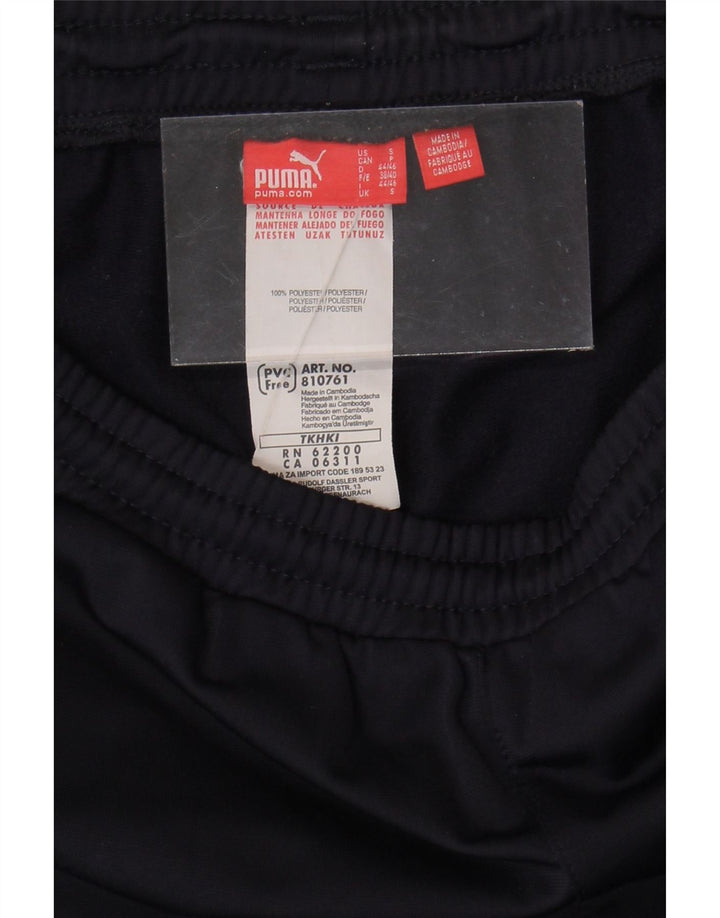 PUMA Mens Tracksuit Trousers Small  Navy Blue Polyester Vintage Puma and Second-Hand Puma from Messina Hembry 