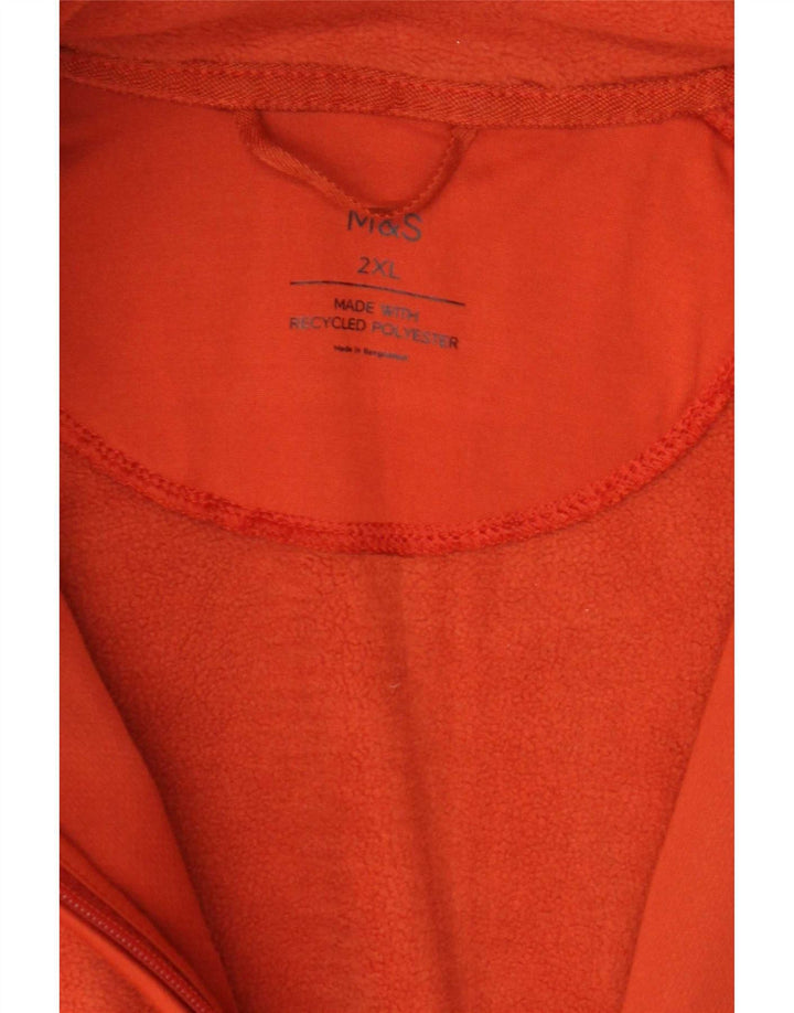 Jachetă din lână pentru bărbați Marks & Spencer UK 44 2XL Portocaliu poliester