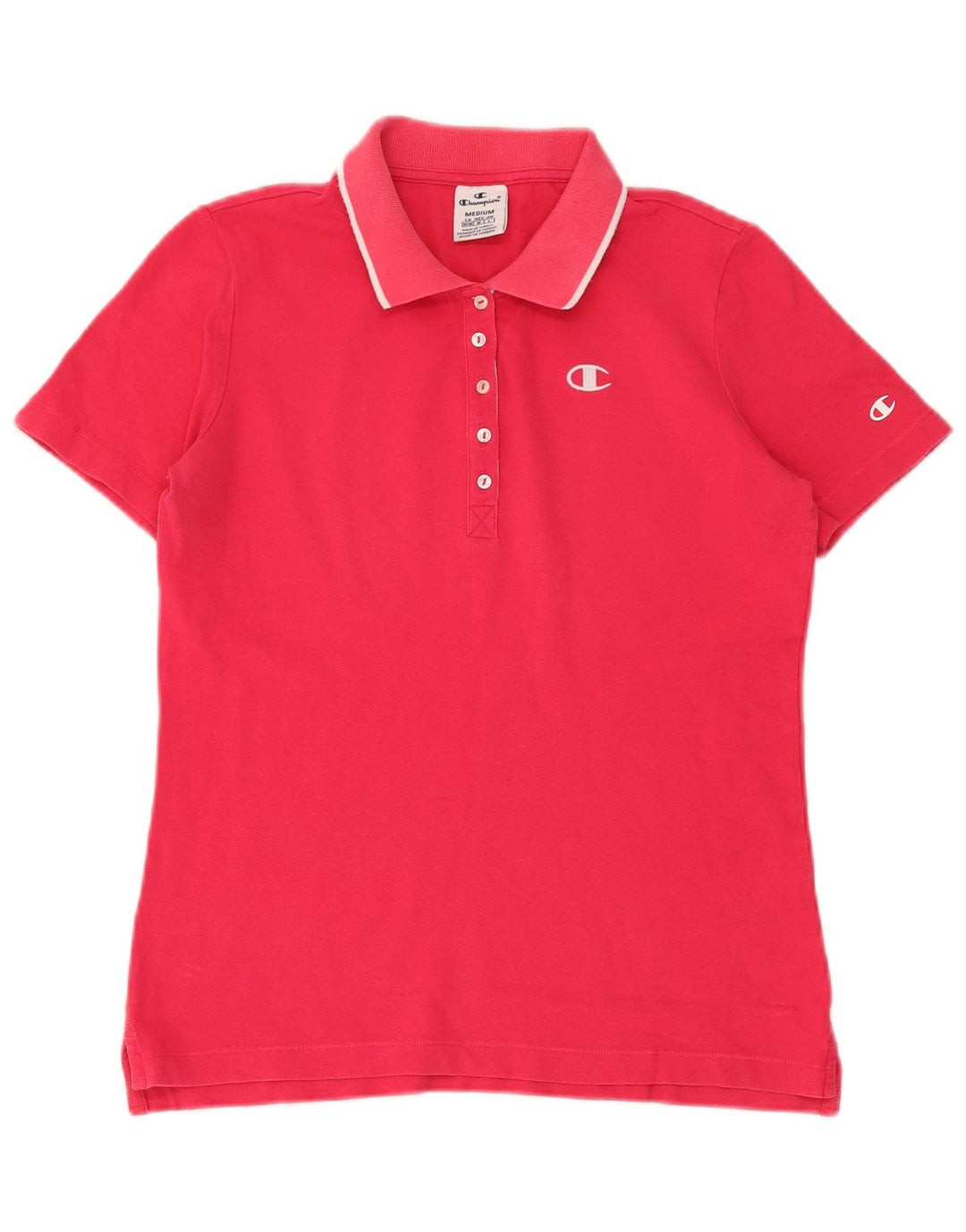 Tricou polo Champion pentru femei UK 12 Roz mediu
