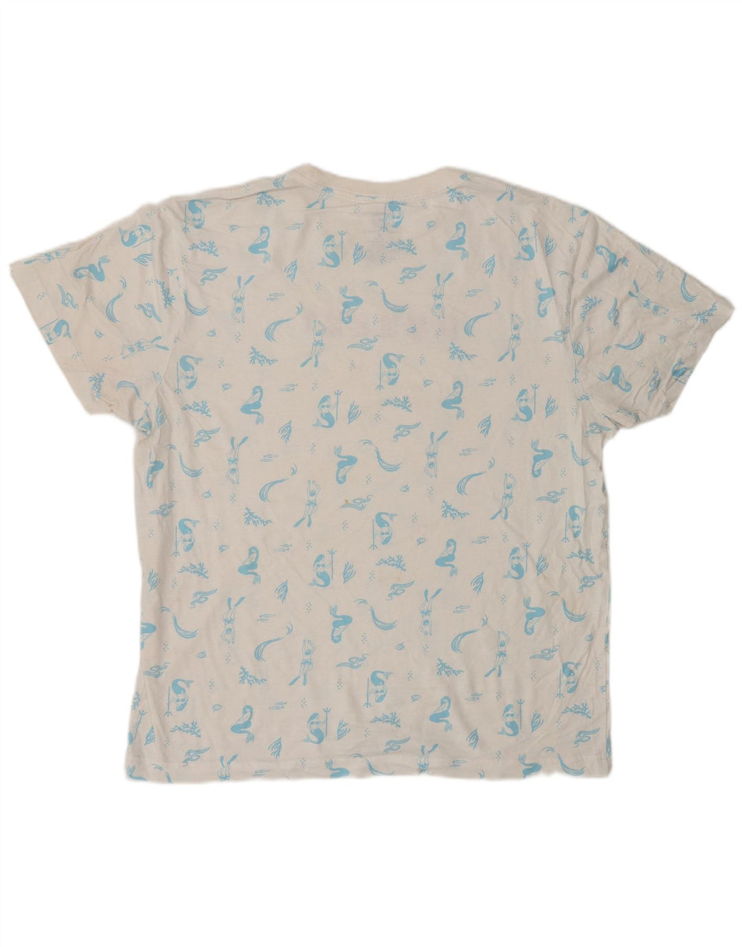 Tricou grafic HURLEY pentru bărbați Top mediu din bumbac alb