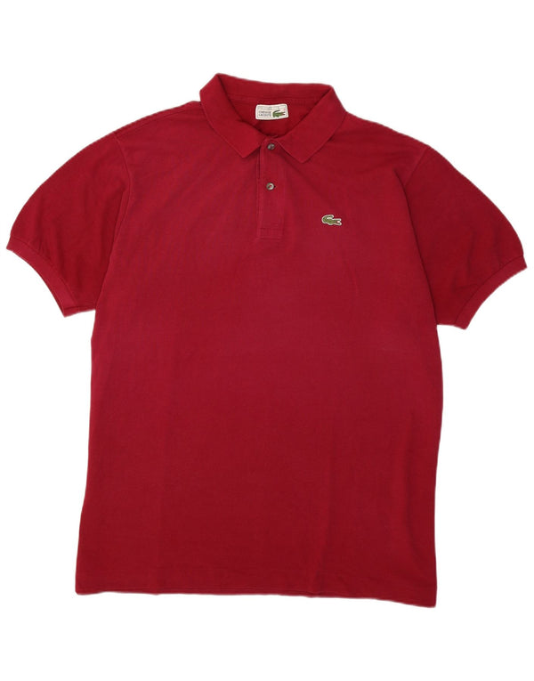 Tricou polo pentru bărbați Lacoste Mărimea 6 XL Bumbac roșu