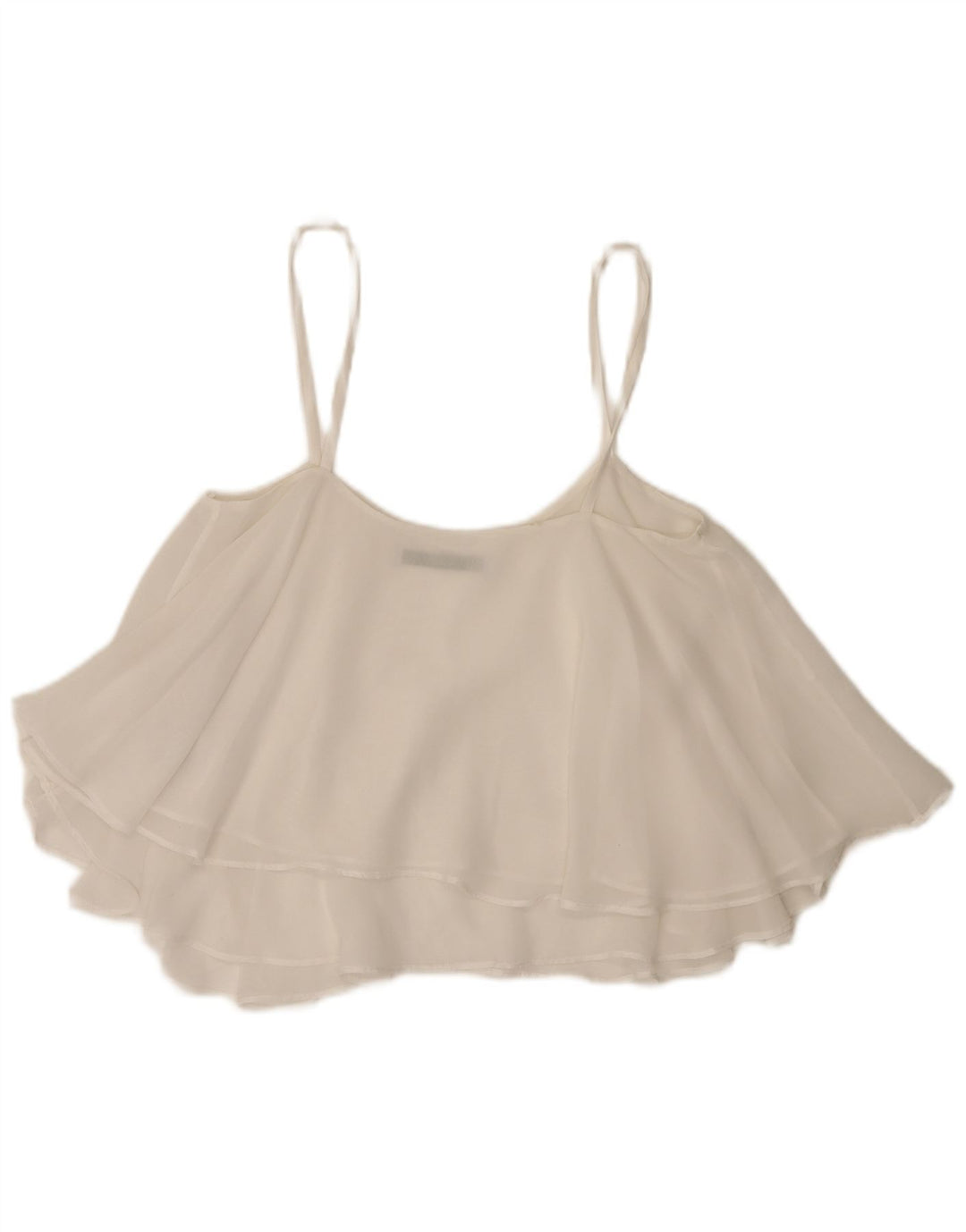 Top Trafaluc pentru femei Zara UK 6 XS Alb