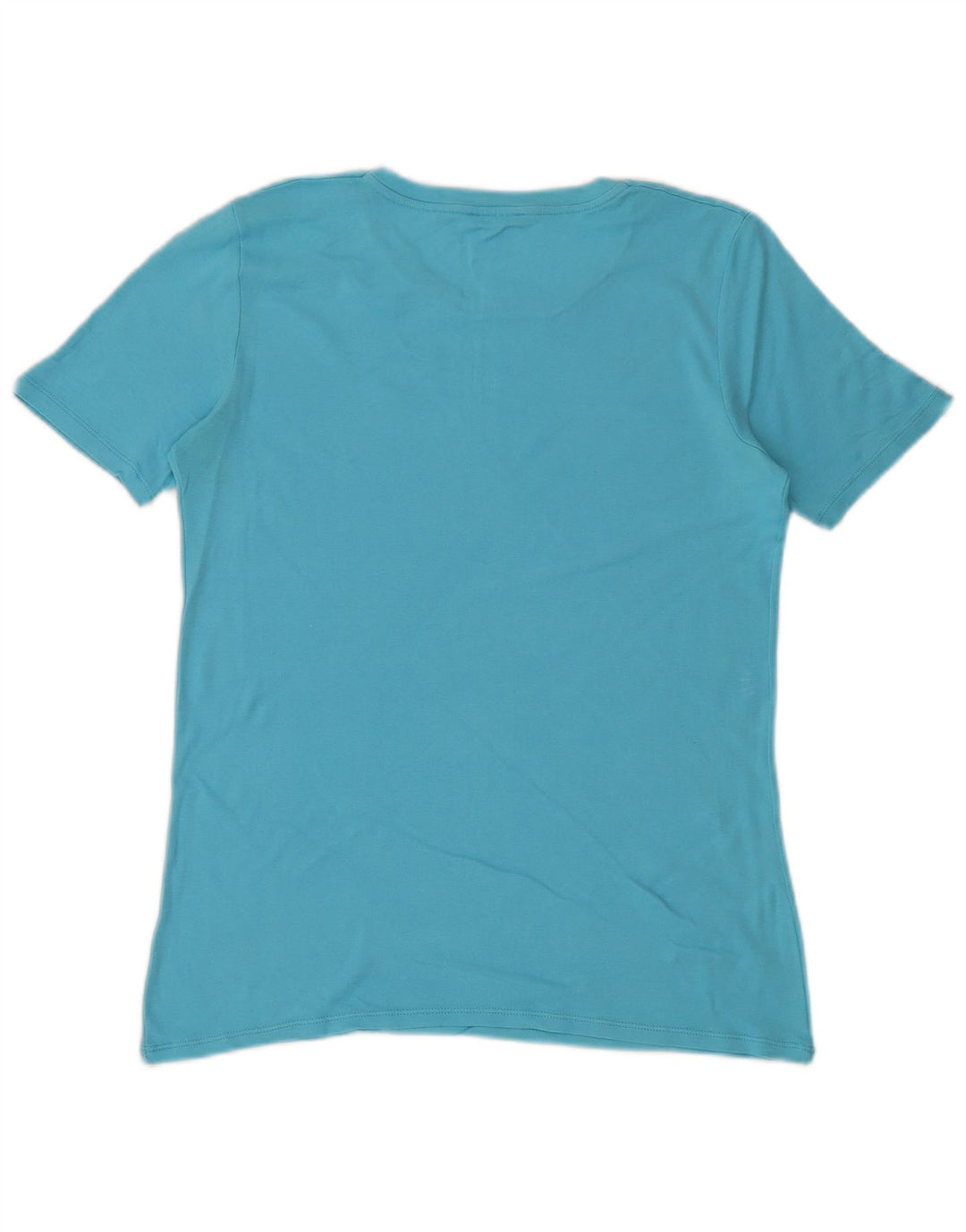 Tricou grafic Benetton pentru femei Top UK 14 Medium Blue