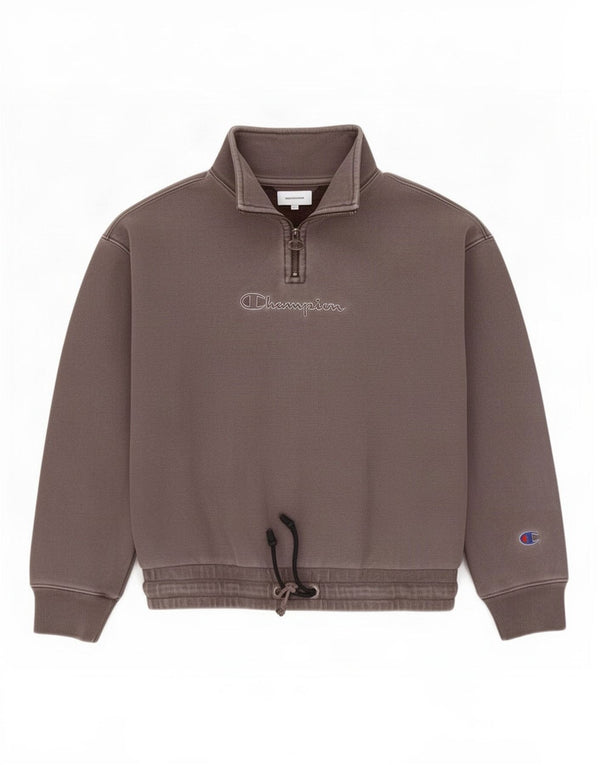 Pulover cu grafic supradimensionat Champion pentru femei UK 10 Small Gri