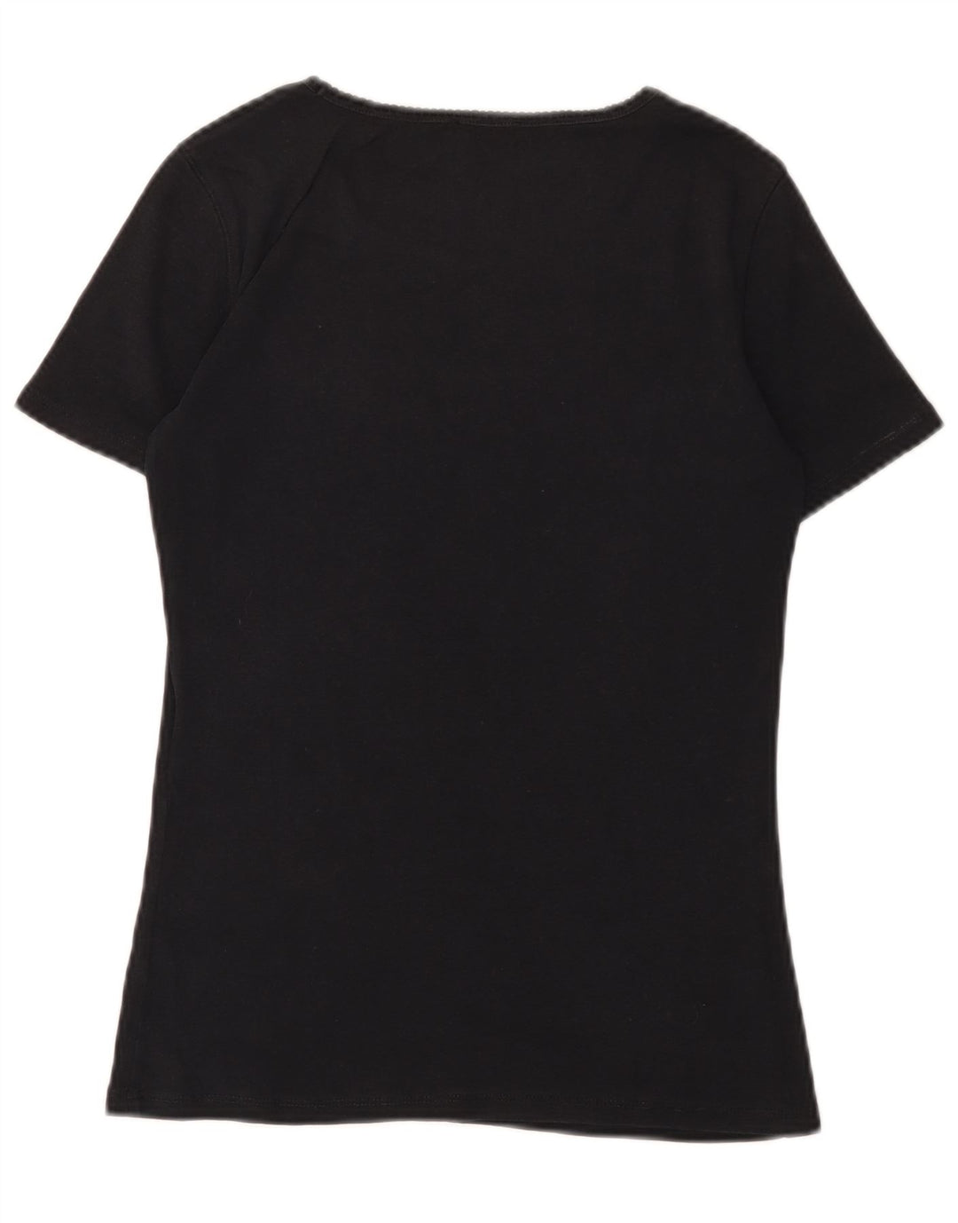 MAX & CO. Tricou grafic pentru femei Top UK 12 Medium Black Bumbac