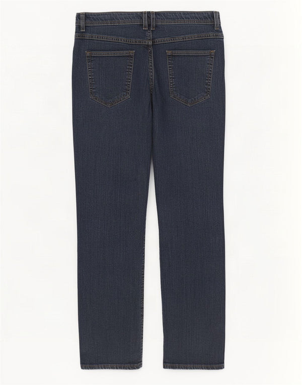 Blugi drepti pentru femei Marks & Spencer UK 14 Medium W30 L30 Bleumarin
