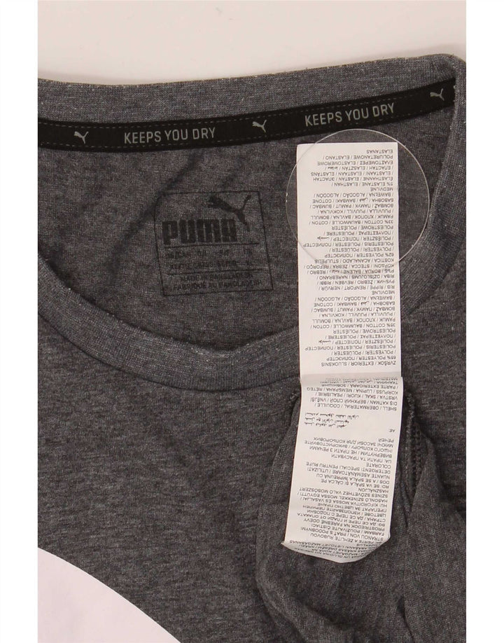 Tricou grafic pentru bărbați Puma Top XL poliester gri
