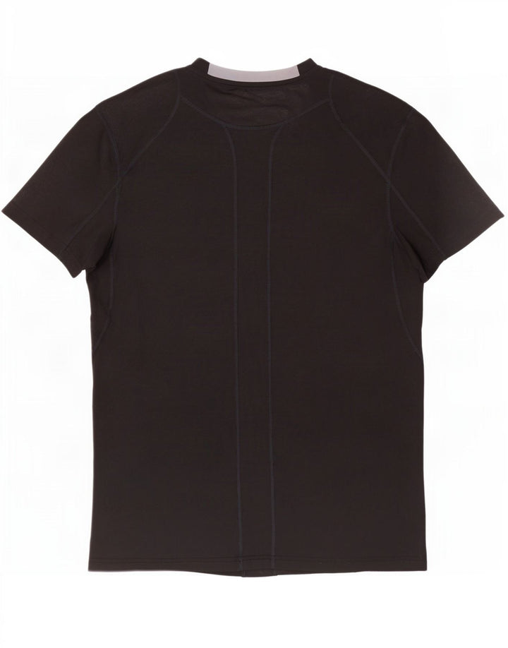 Tricou grafic Nike Dri Fit pentru bărbați Top Medium Negru Poliester
