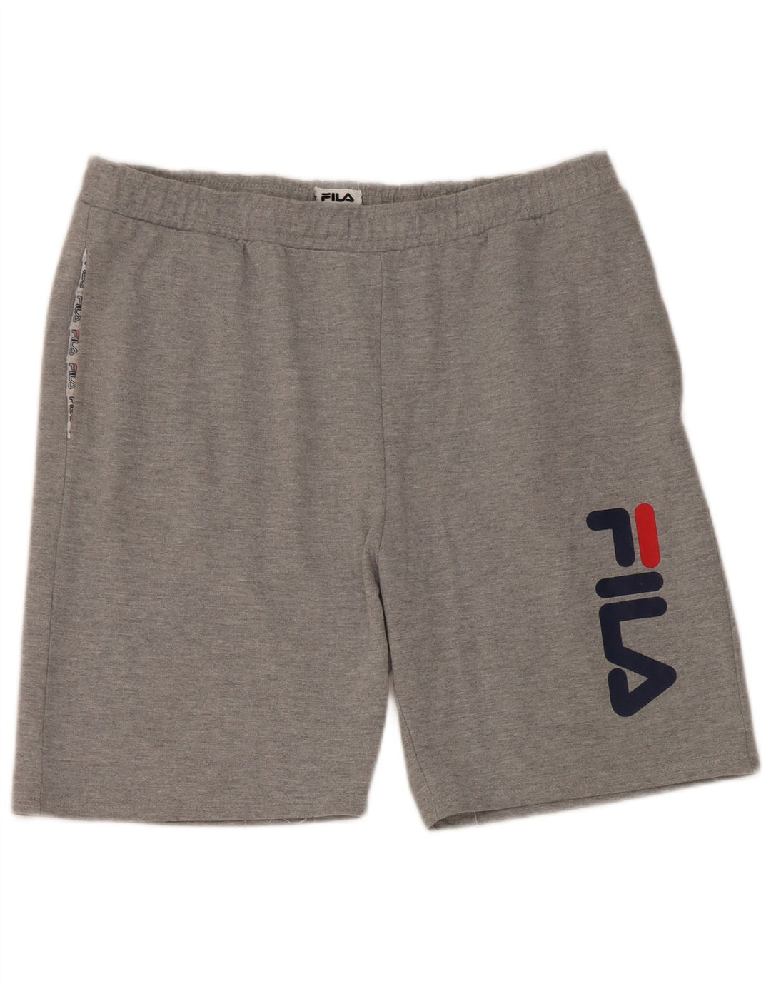 Pantaloni scurți sport Fila pentru bărbați, mari, gri, bumbac