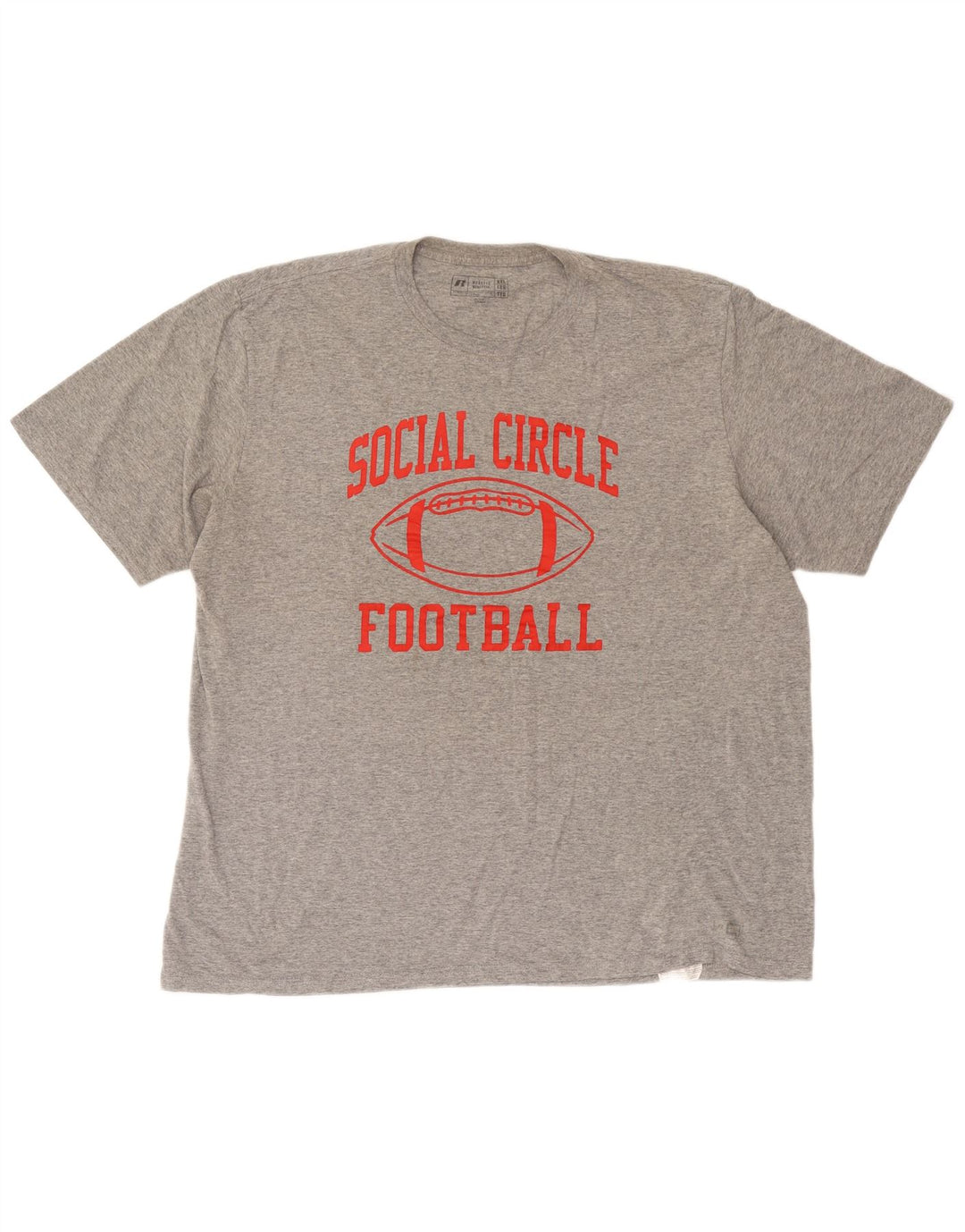 Tricou grafic Russell Athletic pentru bărbați Top 2XL gri