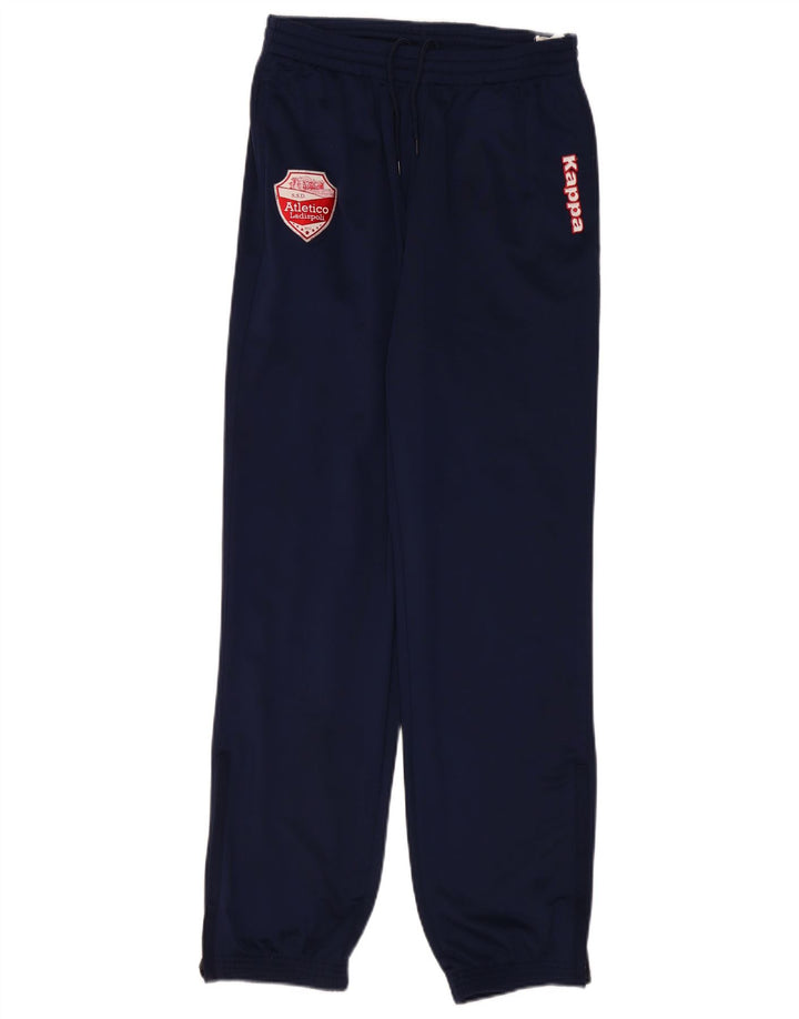 Pantaloni de trening cu grafică pentru bărbați Kappa Pantaloni de jogging Mici Poliester bleumarin